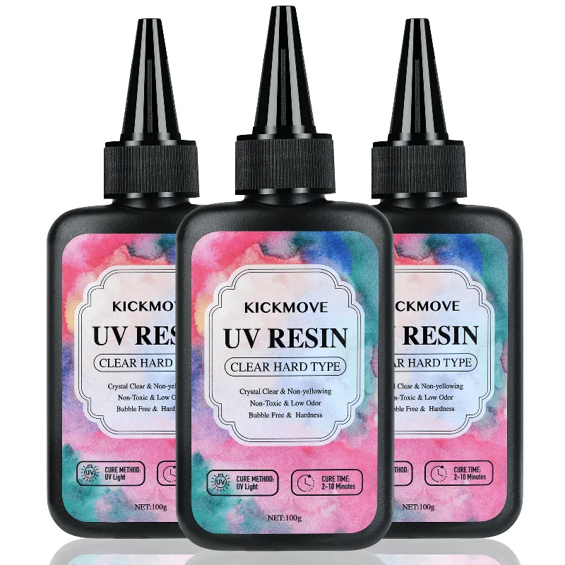 Resin Art Stone - Resina epoxi UV transparente, dura, mejorada,