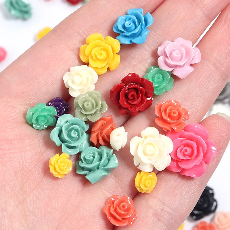 Resin Art Bracelet - 10 piezas de cuentas de resina