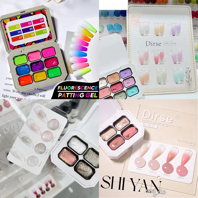 Resin Color Paste - Gel de Uñas de Larga Duración