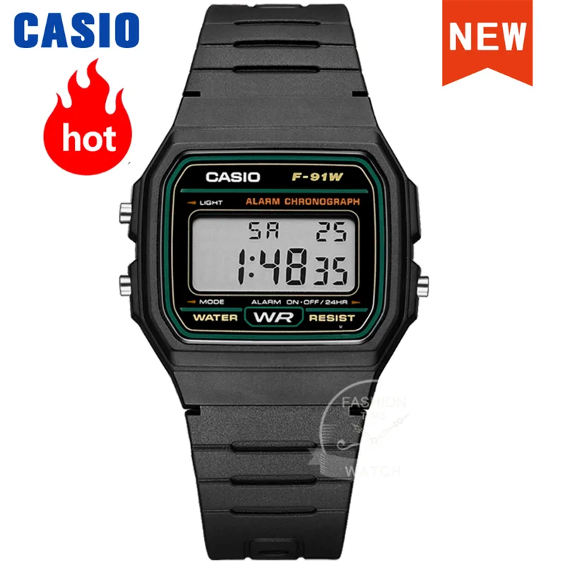 Resin Art Watch - Reloj Casio para hombre, conjunto de