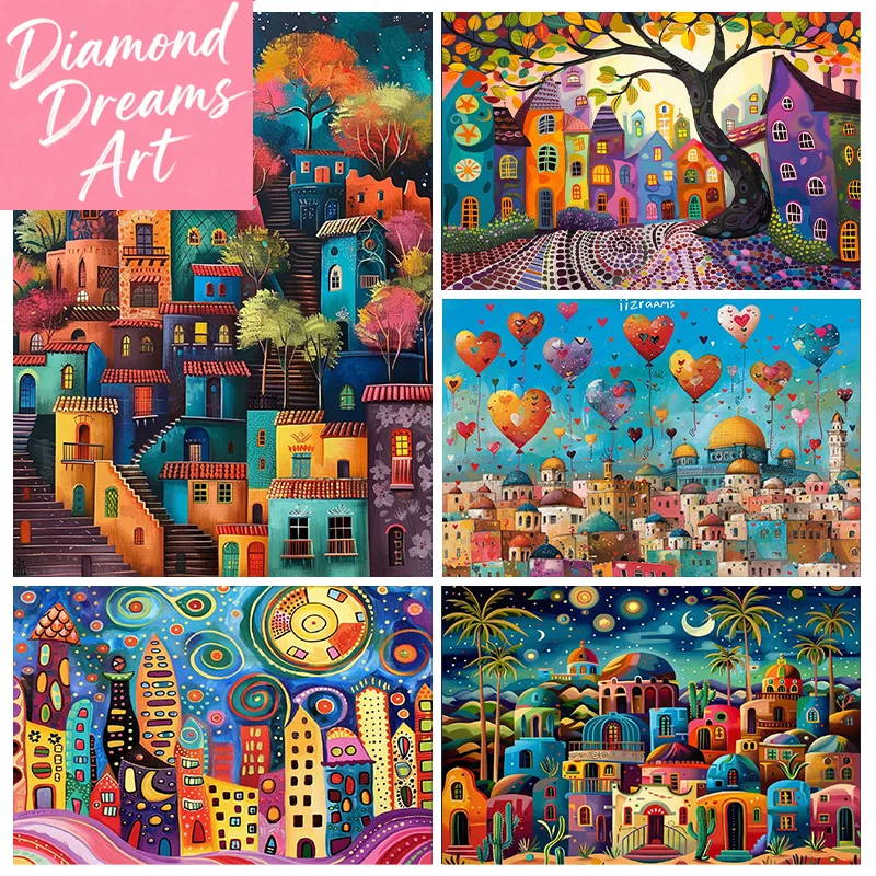 Resin Art Wall Decor - Pintura de Diamantes 5D sin Marco,
