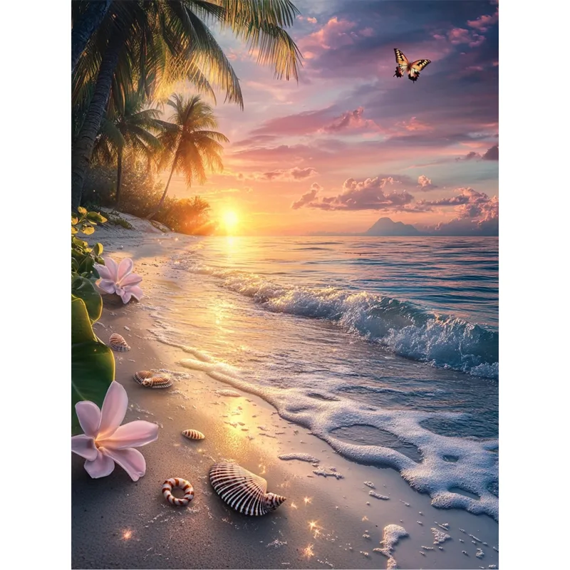 Resin Art Meaning - Arte de diamantes retro plano en
