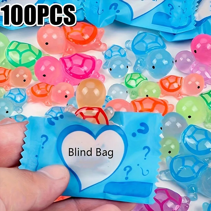 Resin Art Beach Theme - 30/50/100 Uds. Bolsas ciegas de tortuga