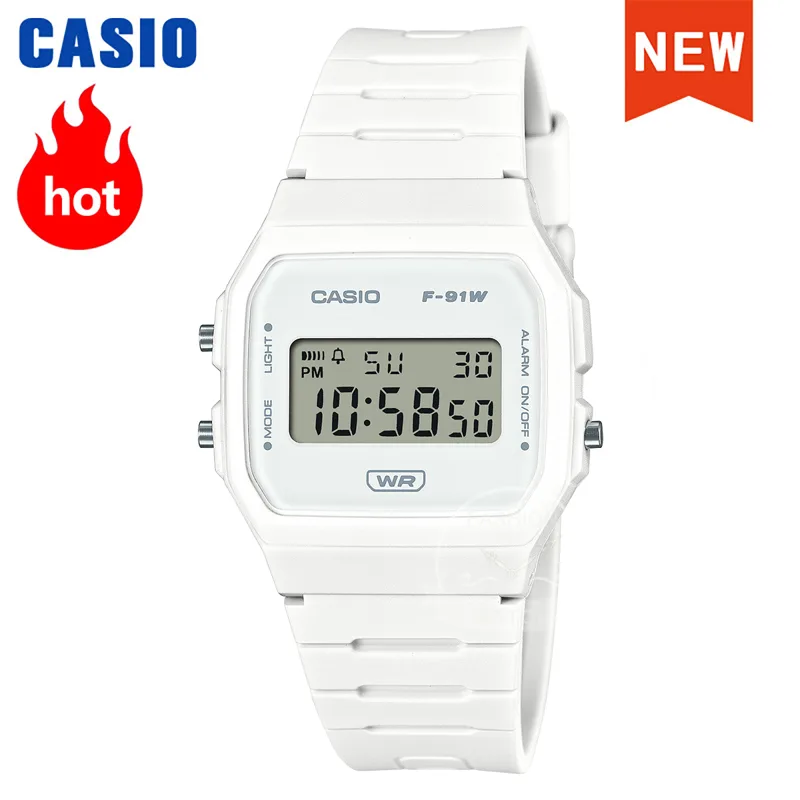 Resin Art Watch - Reloj Casio para Hombre, Estilo Retro