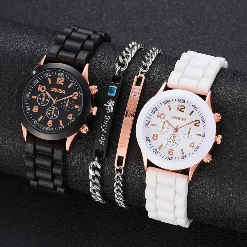Resin Art Watch - Conjunto de reloj de lujo para