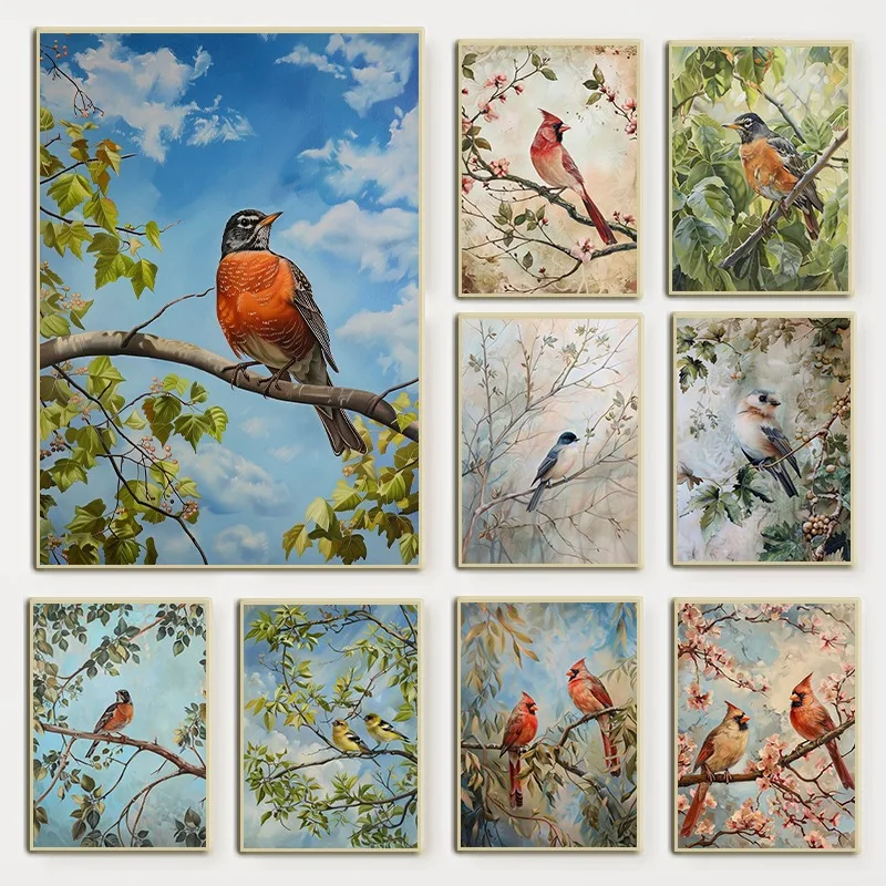 Resin Art And Deco - Póster Vintage Neutral de Estilo Rústico