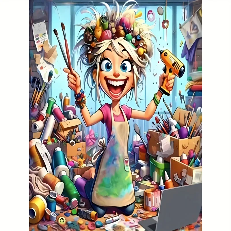Resin Art Studio - Pintura de Diamantes 5D DIY sin