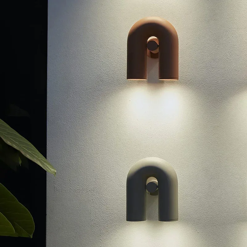 Resin Art Studio - Lámpara de pared LED giratoria en