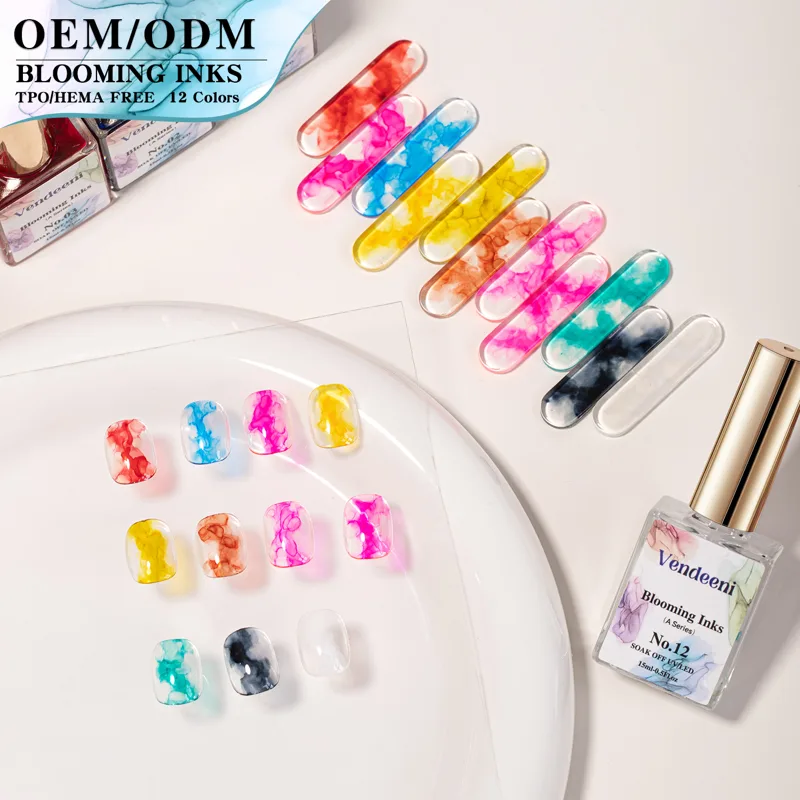 Resin Art Alcohol Ink - Vendeeni-salón de manicura profesional personalizado, 12