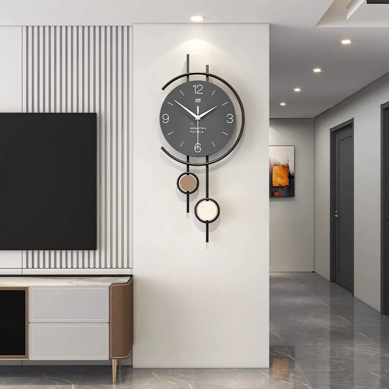 Resin Art Watch - Reloj de pared Interior estético para