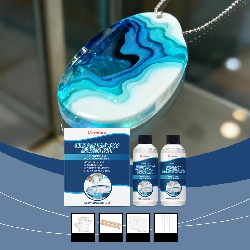 Resin Art And Jewelry - Resina epoxi transparente para manualidades, proporción