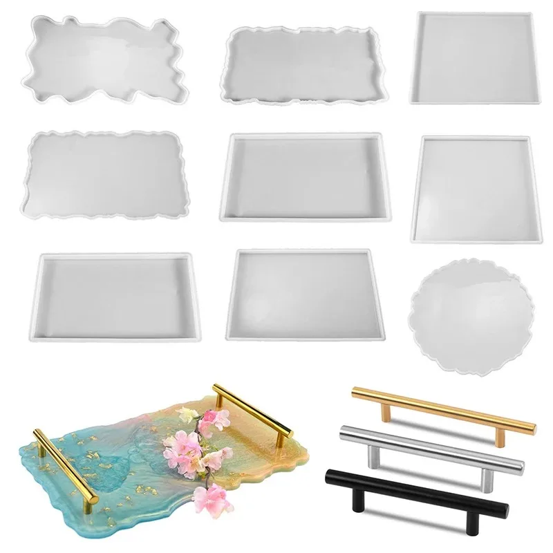 Resin Art Equipment - Bandeja de resina epoxi, molde de