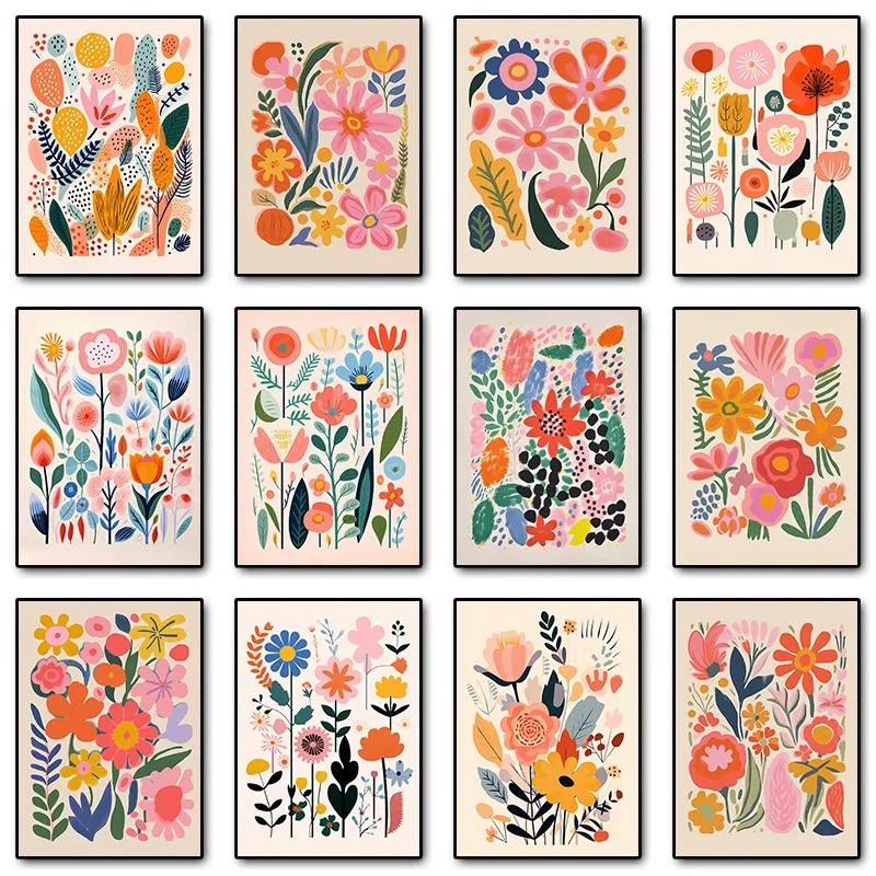 Resin Art And Deco - Pósteres e impresiones florales vintage de