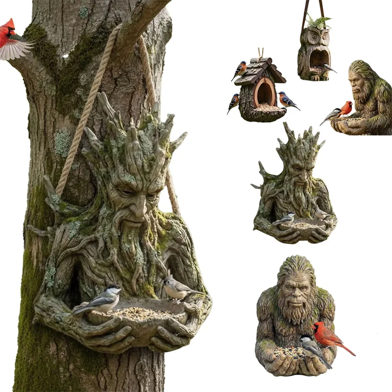 Resin Art Watch - Divertido Comedero para Pájaros con Forma