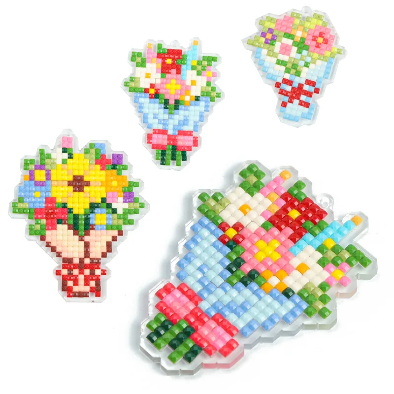 Resin Art A Keychain - FOREVER YOUNG Kit de Llaveros de