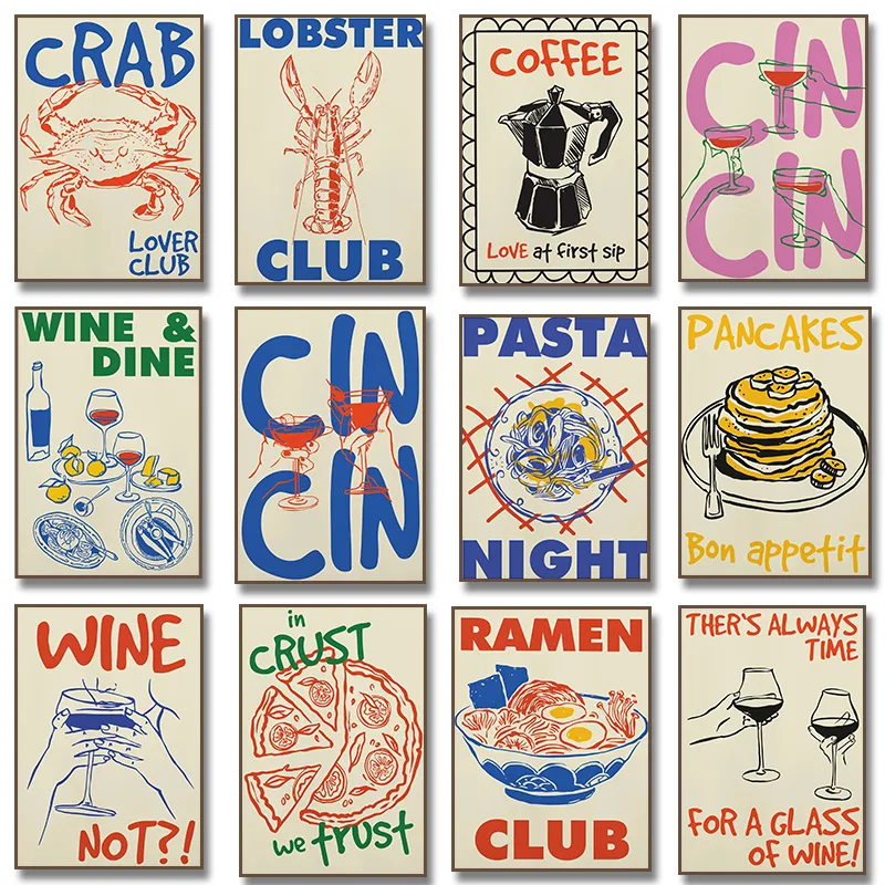 Resin Art And Deco - Pósteres Modernos con Diseño de Café