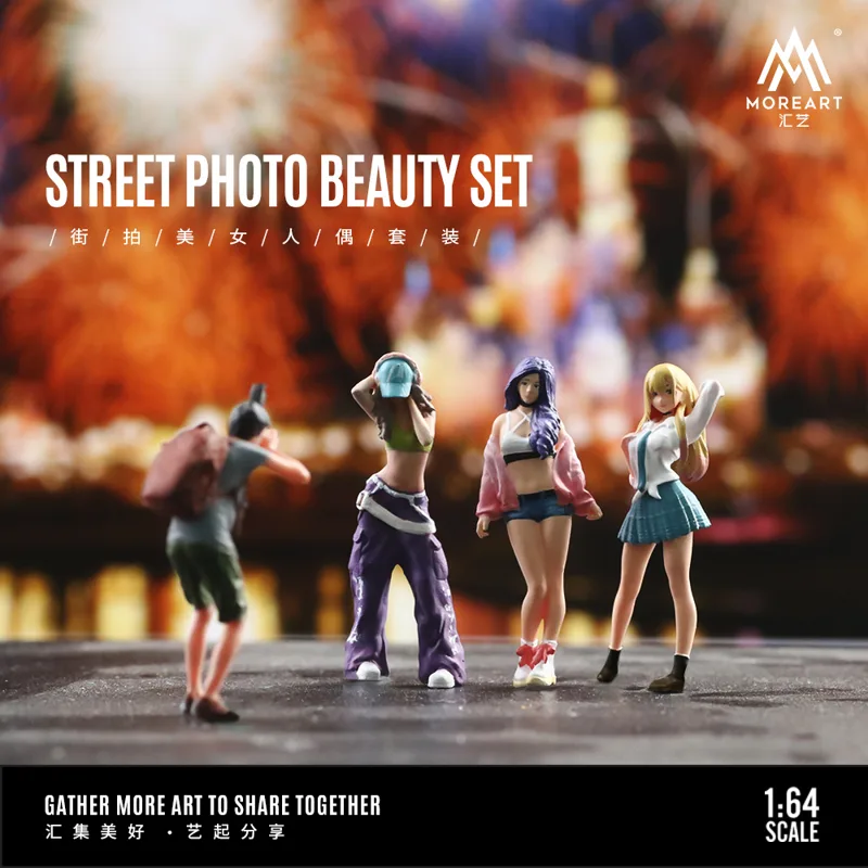 Resin Art And Decor - Más arte 1:64 conjunto de figuras