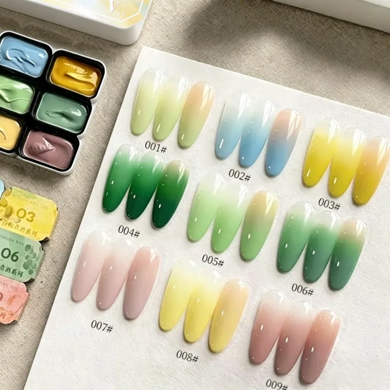 Esmalte de Uñas Sólido de 9 Co - Resin Color Paste reseña y precio