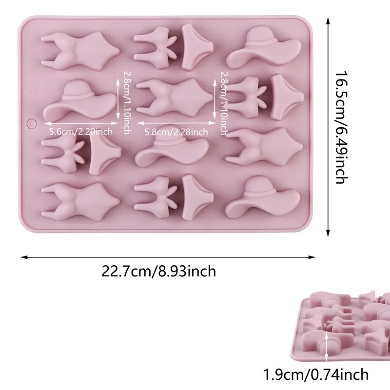 Molde de silicona con forma de - Resin Art Accessories reseña y precio