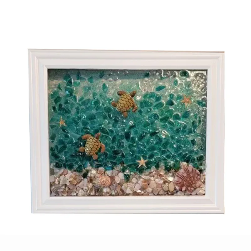 Kits de Arte con Vidrio Marino - Resin Art Beach Theme reseña y precio