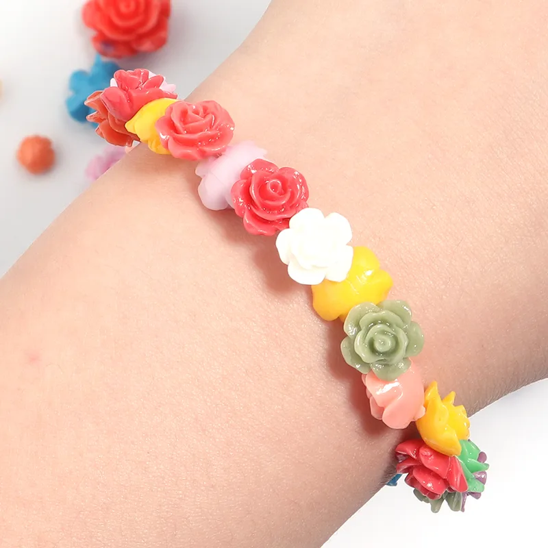 10 piezas de cuentas de resina - Resin Art Bracelet reseña y precio