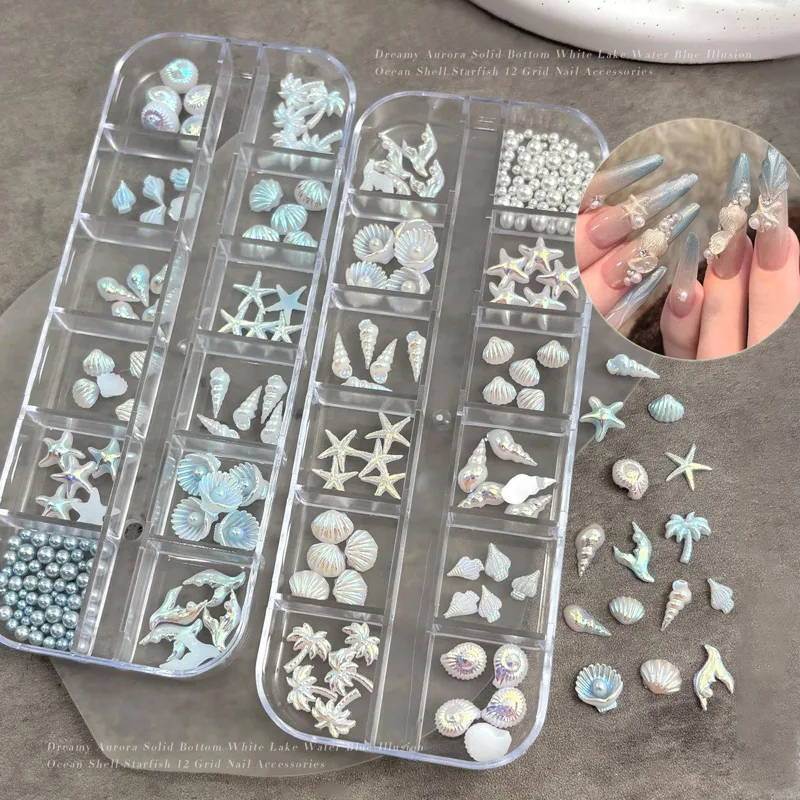12 rejillas de adornos 3D mixt - Resin Art Beach Theme reseña y precio