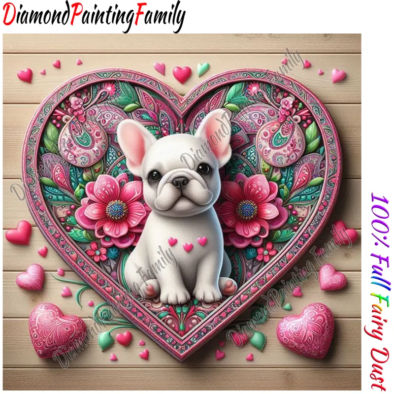 Pintura de diamante familiar,  - Resin Art Heart reseña y precio
