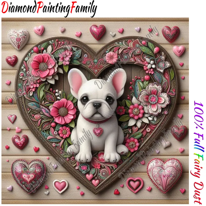 Pintura de diamante familiar,  - Resin Art Heart reseña y precio