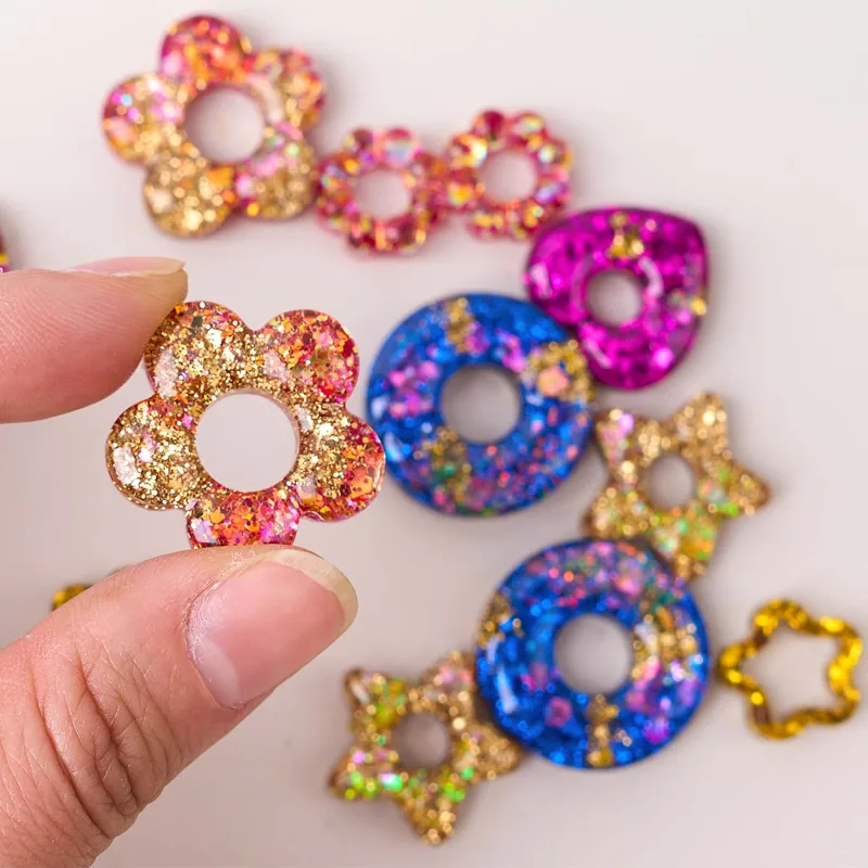 Prensa hecha a mano en uñas, l - Resin Art And Deco reseña y precio