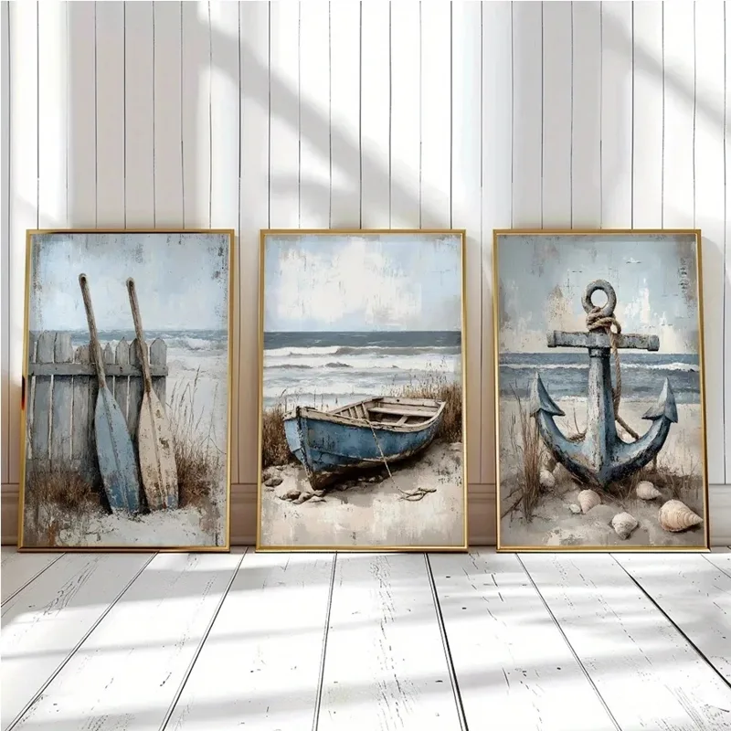 Juego de 3 uds de pintura de d - Resin Art Beach Theme reseña y precio