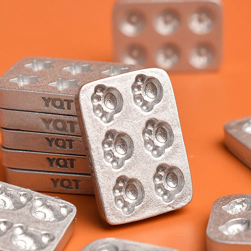 10 piezas de moldes miniatura  - Resin Art Heart reseña y precio