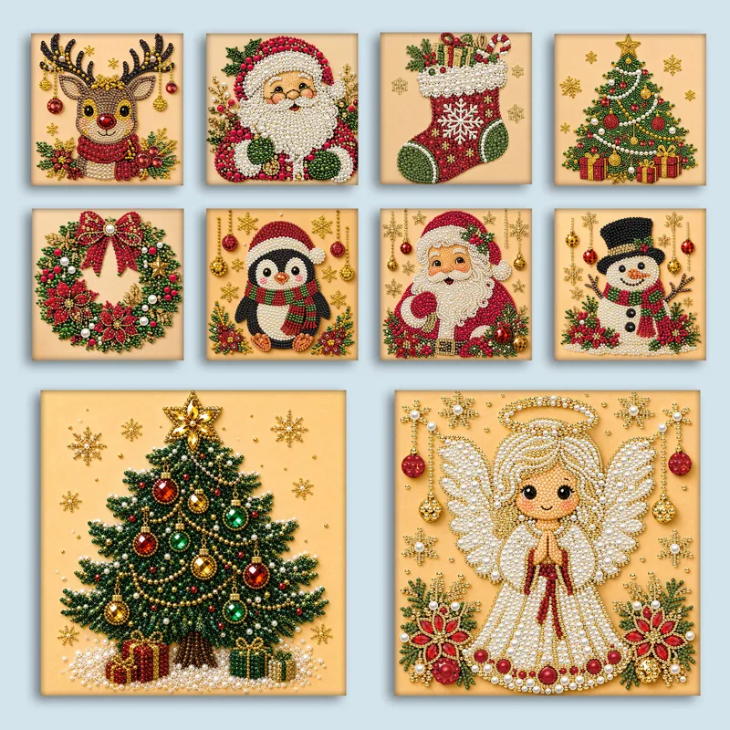 Decoración Navideña DIY, Kits  - Resin Art Wall Decor reseña y precio