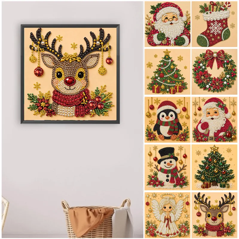Decoración Navideña DIY, Kits  - Resin Art Wall Decor reseña y precio