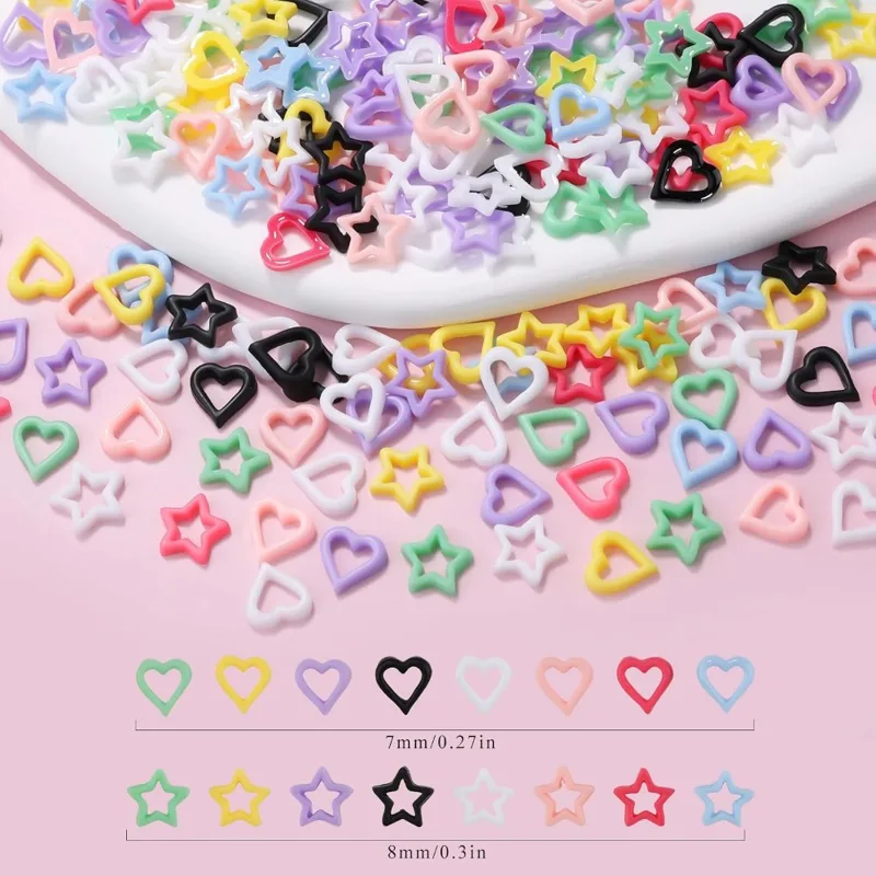 200 Piezas de Dijes de Resina  - Resin Art And Jewelry reseña y precio
