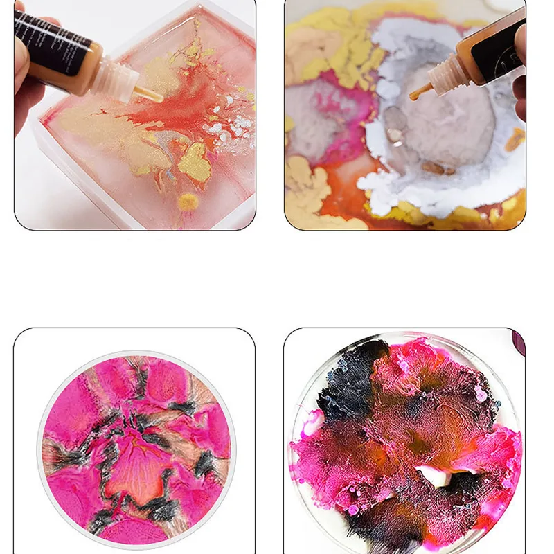 1 Juego de pigmento de resina  - Resin Art Alcohol Ink reseña y precio
