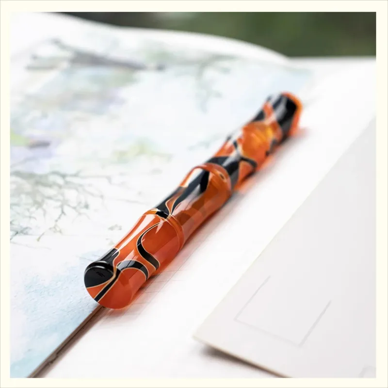Pluma estilográfica acrílica d - Resin Art Business reseña y precio