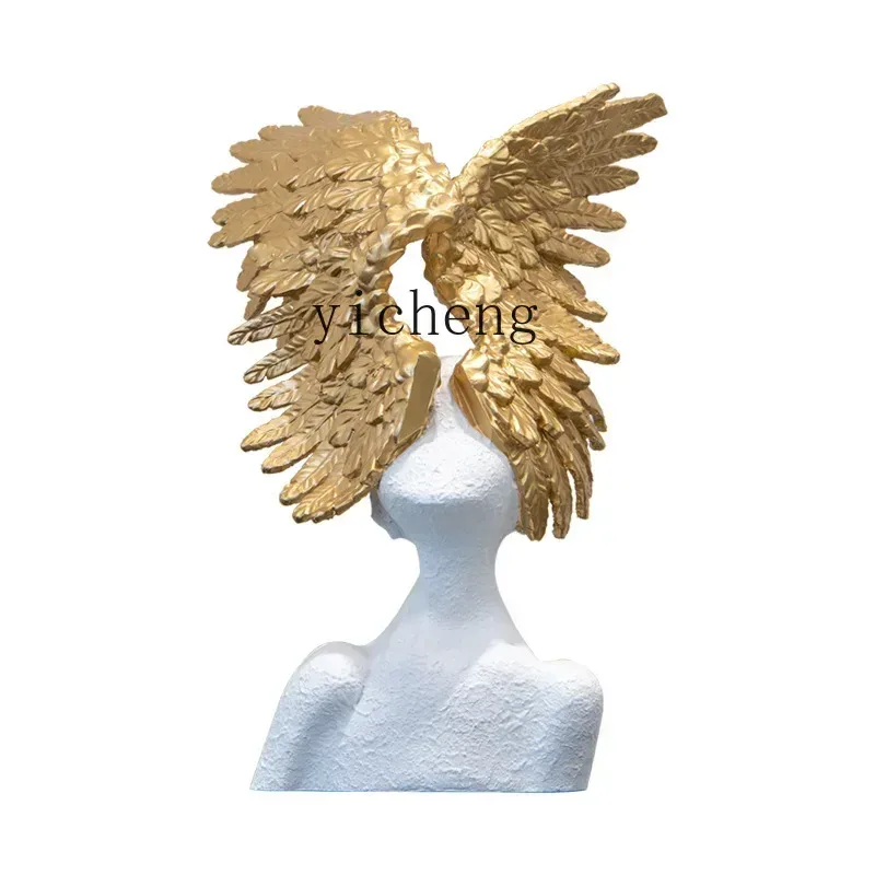 Adorno de ángel con alas de ar - Resin Art And Decor reseña y precio