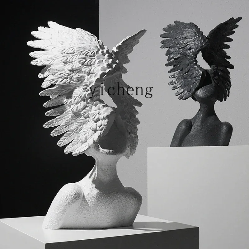 Adorno de ángel con alas de ar - Resin Art And Decor reseña y precio