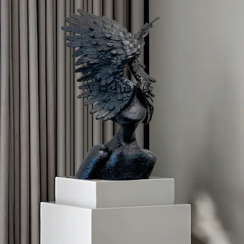 Adorno de ángel con alas de ar - Resin Art And Decor reseña y precio