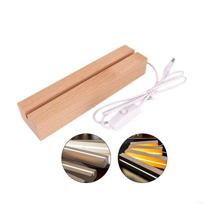 Base pantalla luz madera R3MC  - Resin Art Equipment reseña y precio