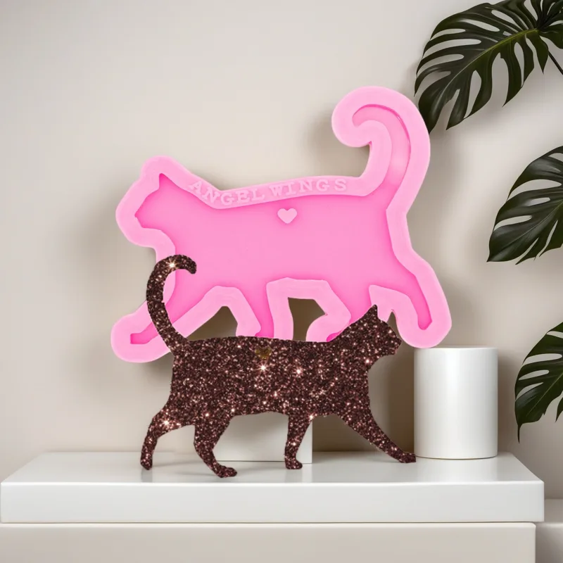 Moldes de silicona para gatos, - Resin Art A Keychain reseña y precio