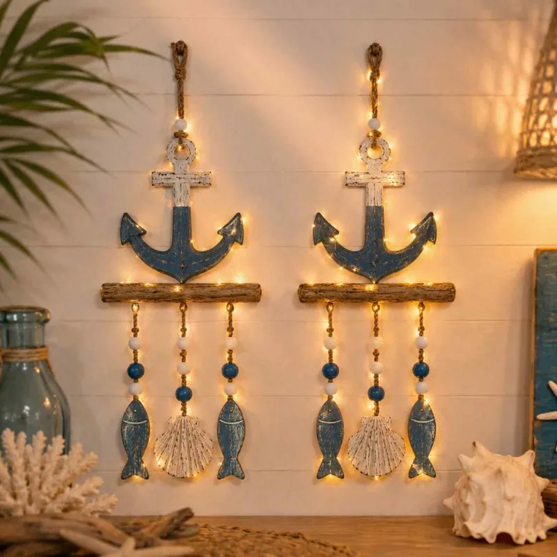 Arte náutico artesanal para pa - Resin Art Beach Theme reseña y precio
