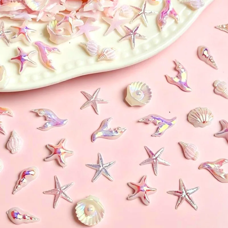 30 Piezas de Adornos de Uñas c - Resin Art Beach Theme reseña y precio