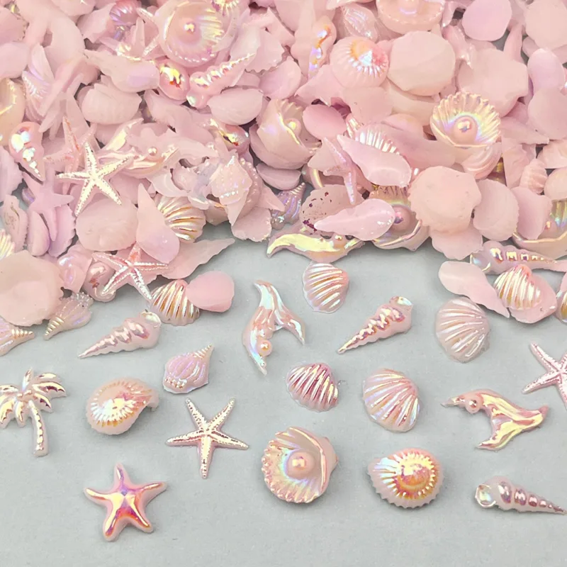 30 Piezas de Adornos de Uñas c - Resin Art Beach Theme reseña y precio