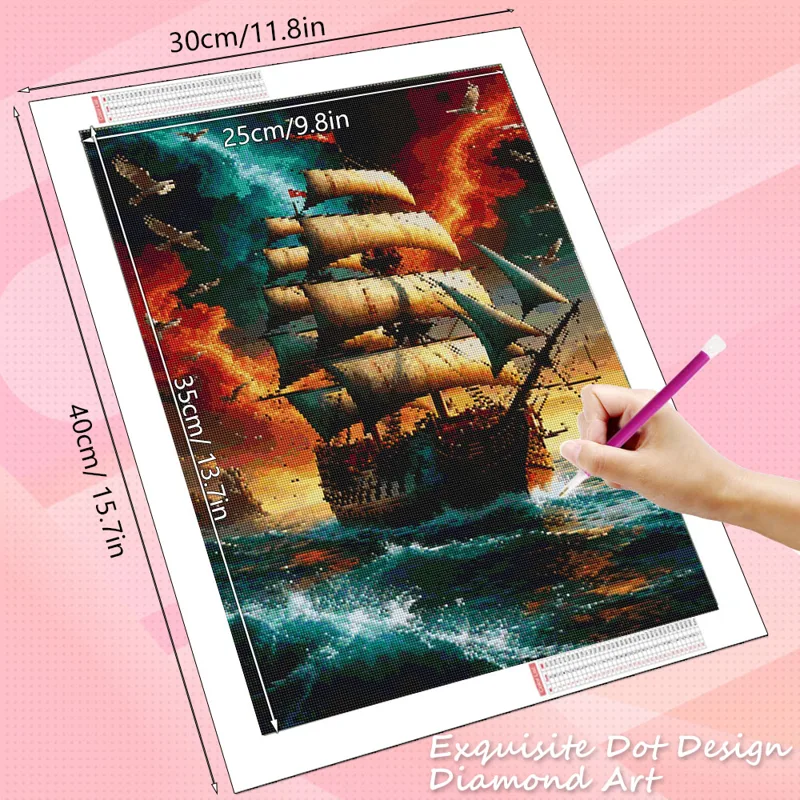 Pintura de Diamantes sin Marco - Resin Art Wall Decor reseña y precio