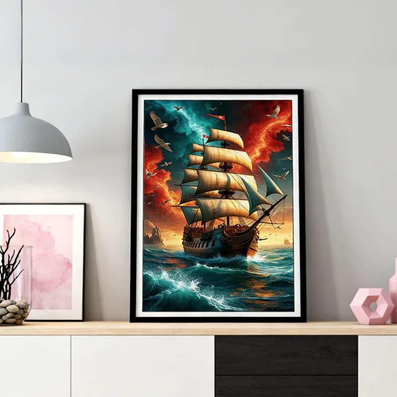 Pintura de Diamantes sin Marco - Resin Art Wall Decor reseña y precio