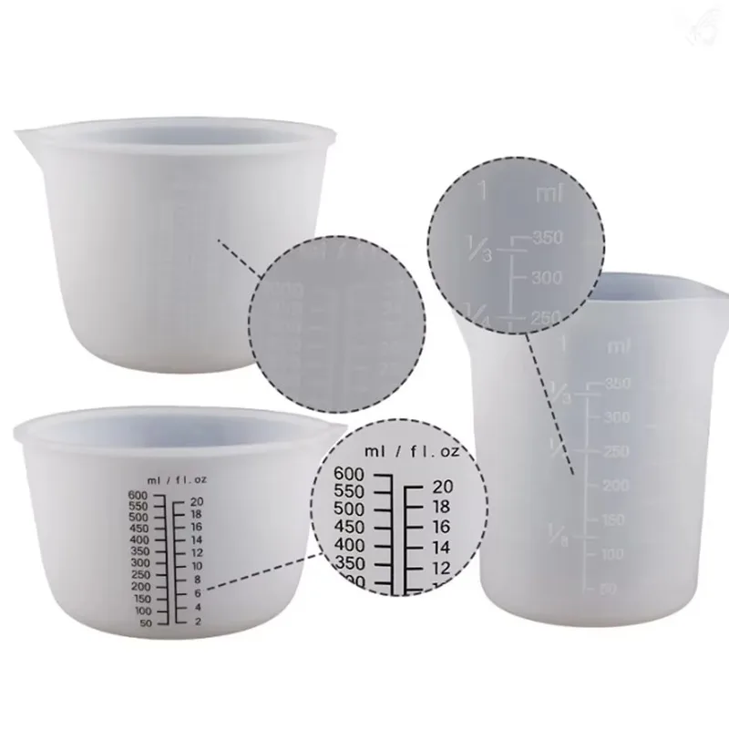 Taza Medidora de Silicona de 1 - Resin Art Equipment reseña y precio