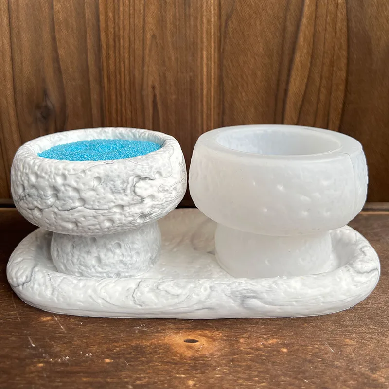 Molde de taza de vela de silic - Resin Art Equipment reseña y precio