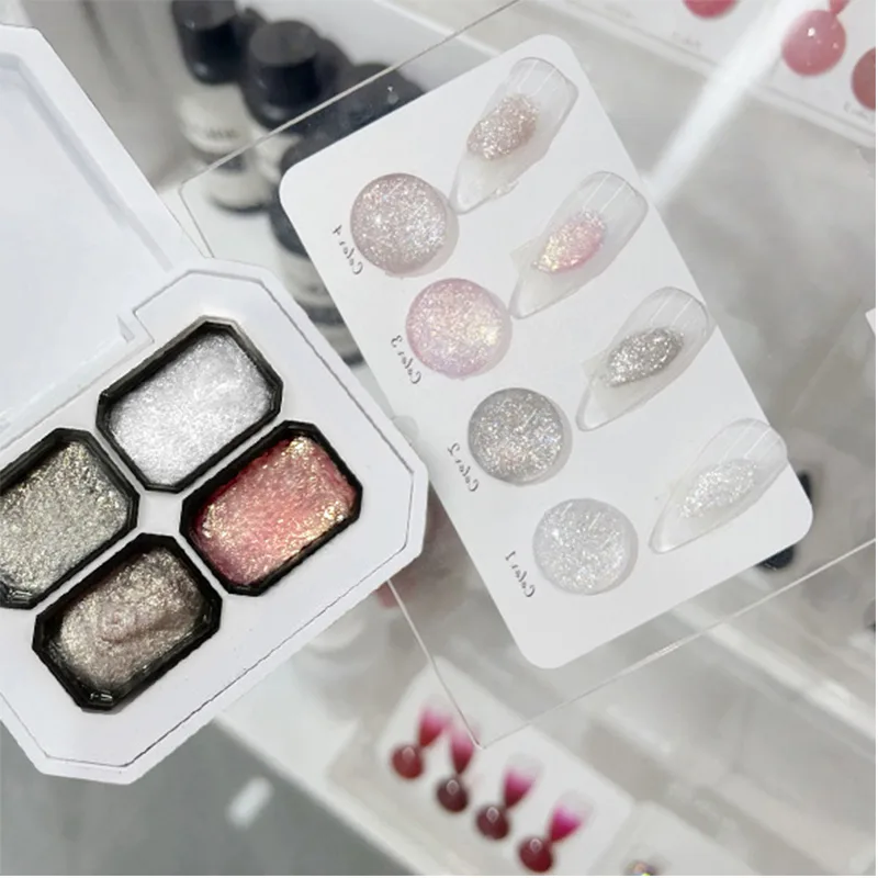 Esmalte de Uñas en Gel de 4 Co - Resin Color Paste reseña y precio