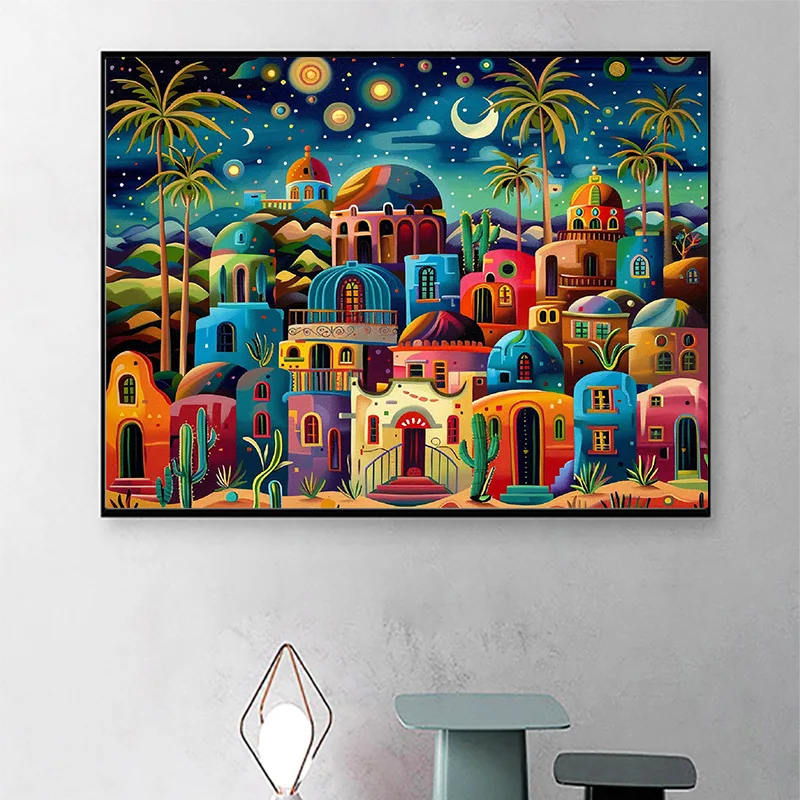 Pintura de Diamantes 5D sin Ma - Resin Art Wall Decor reseña y precio